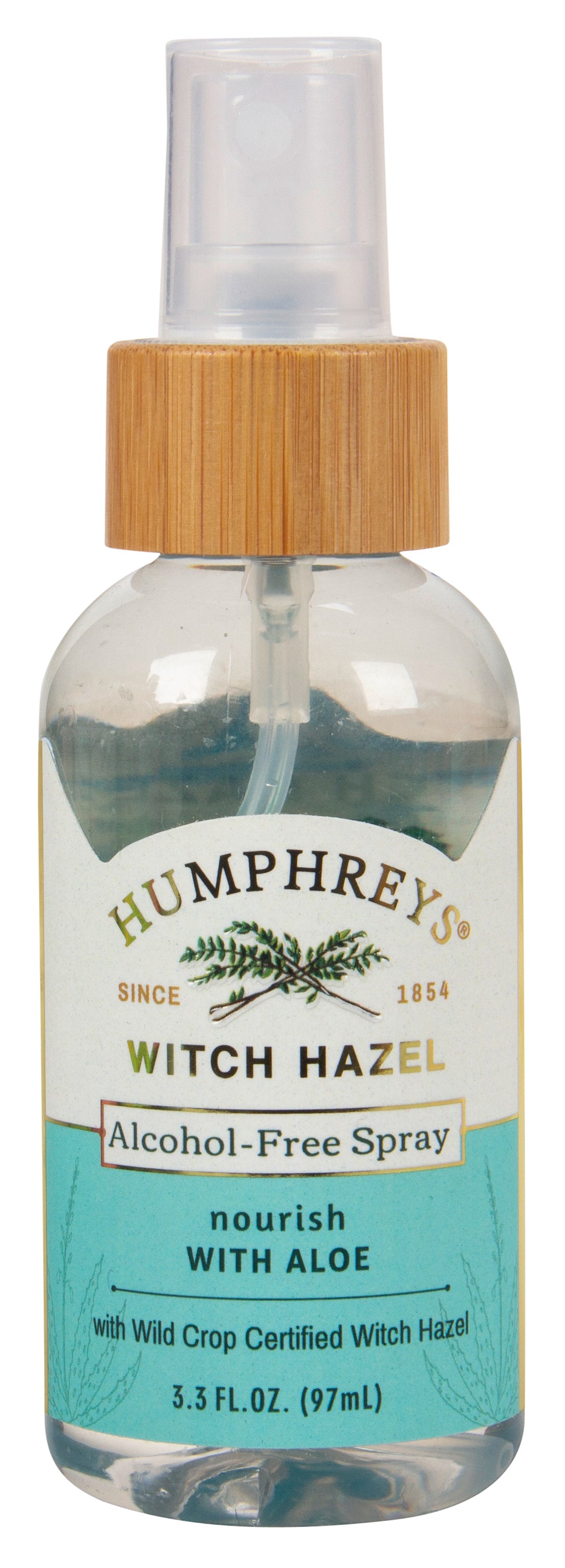 Facial Mist Witch Hazel Nourish with Aloe, Alcohol Free