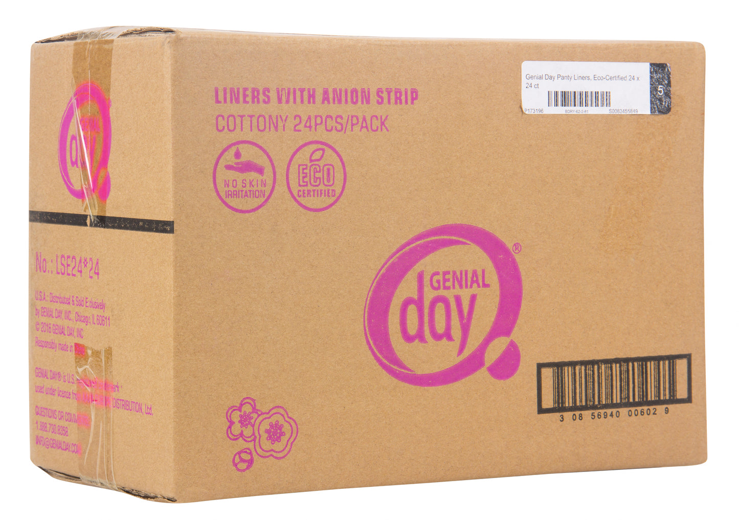 Panty Liners, Regular, Eco-Certified