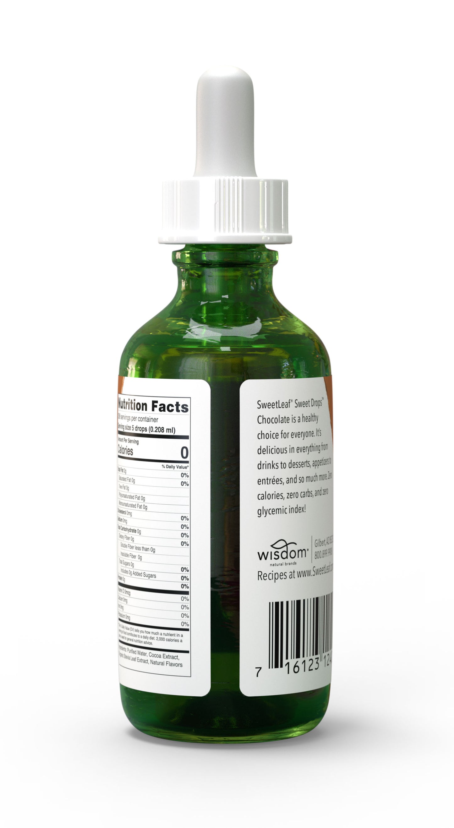 Stevia Clear Liquid, Chocolate