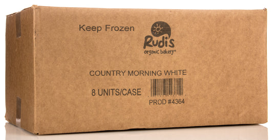 Country Morning White Bread, Frozen, Organic