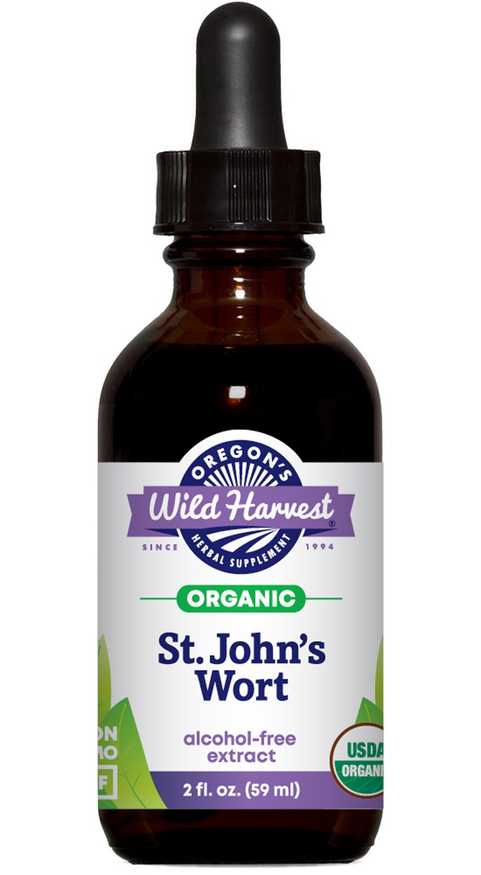 St John's Wort Extract, Alcohol Free, Organic