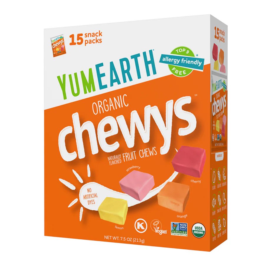 Fruit Chews, Chewy's, Organic