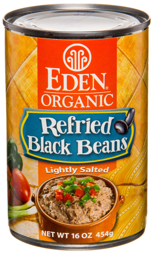 Refried Black Beans, Organic