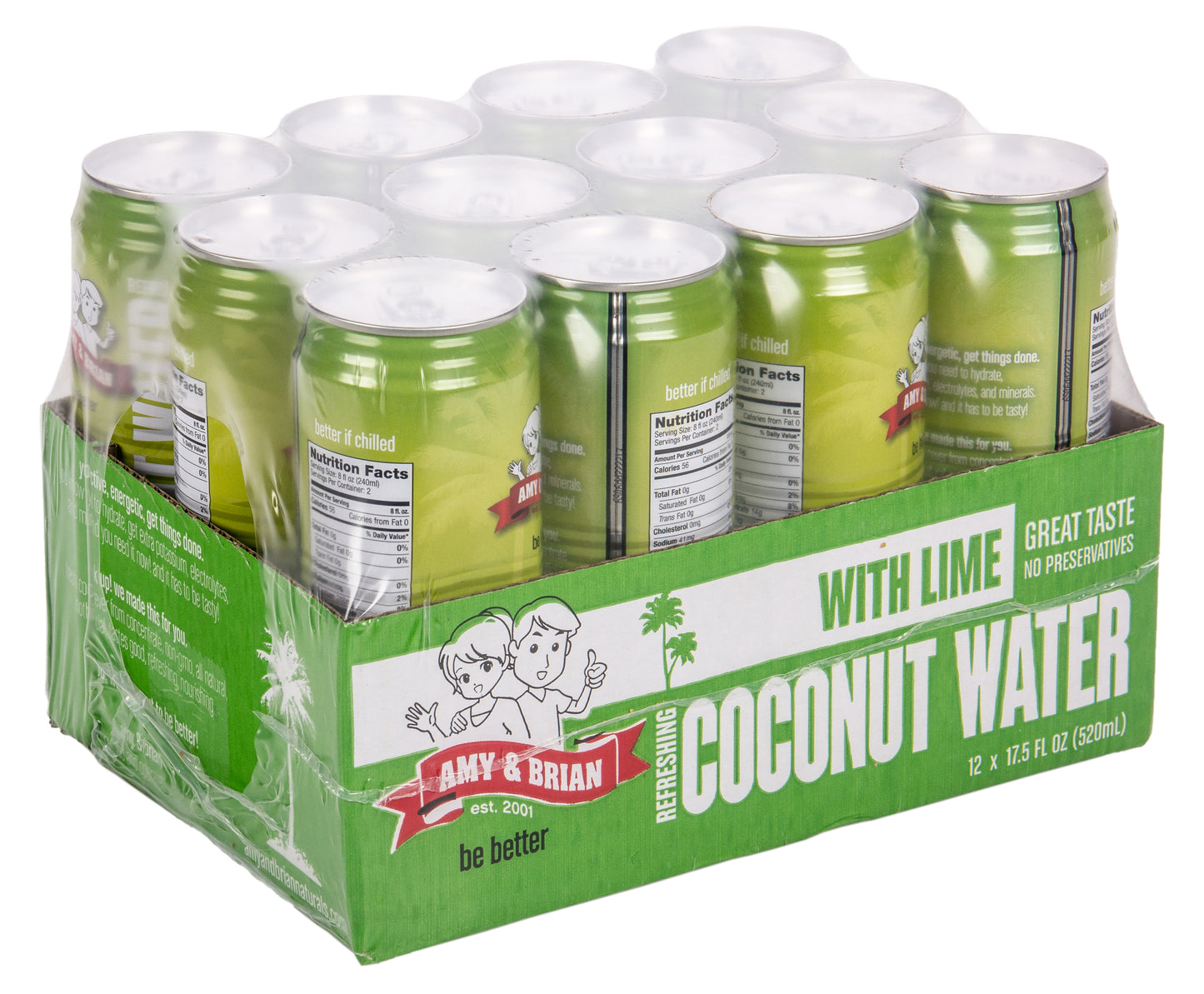 Coconut Water with Lime