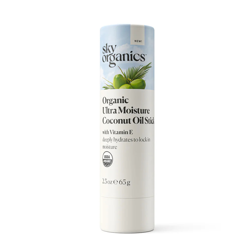 @Skin Butter Stick, Coconut Oil + Vitamin E, Organic