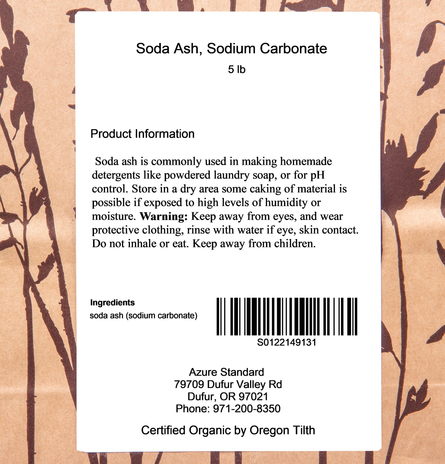 Soda Ash, Sodium Carbonate