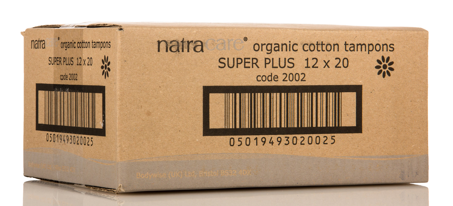 Super Plus Tampons, Organic