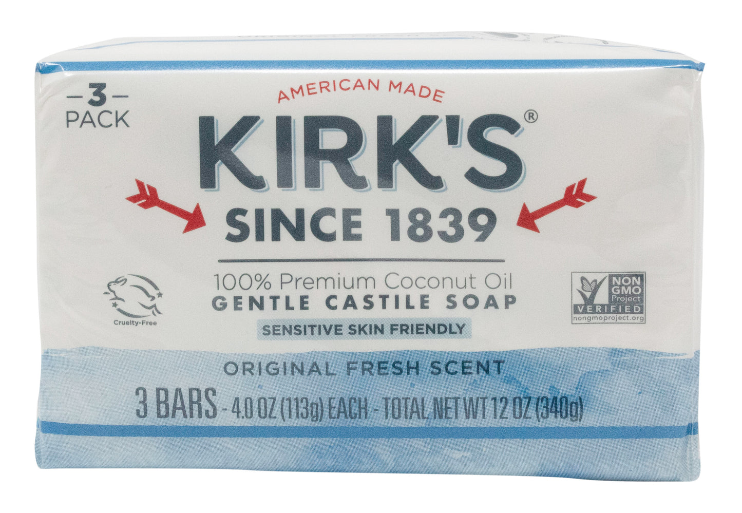 Bar Soap, Gentle Castile, Original Fresh Scent