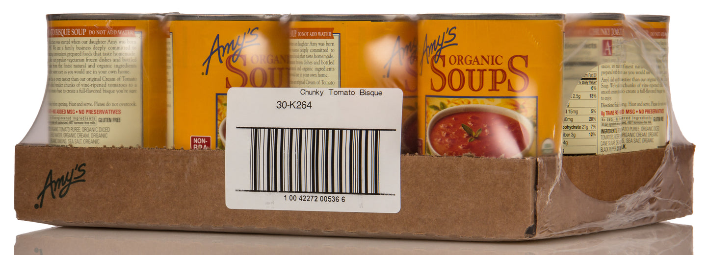 Chunky Tomato Bisque Soup, Organic