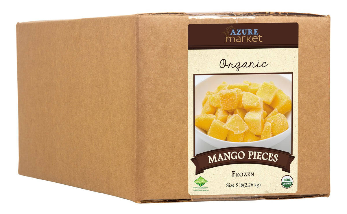 Mango, Diced, Frozen, Organic