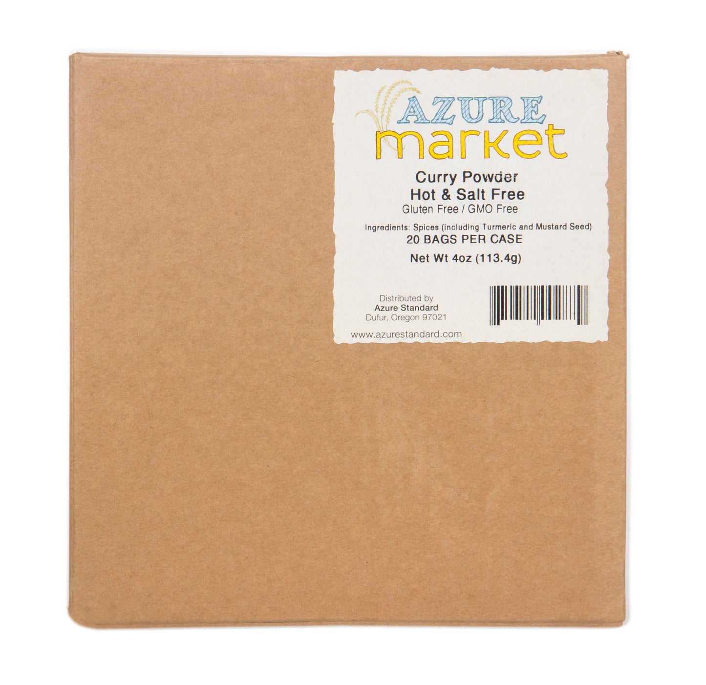 Curry Powder, Hot, Salt Free
