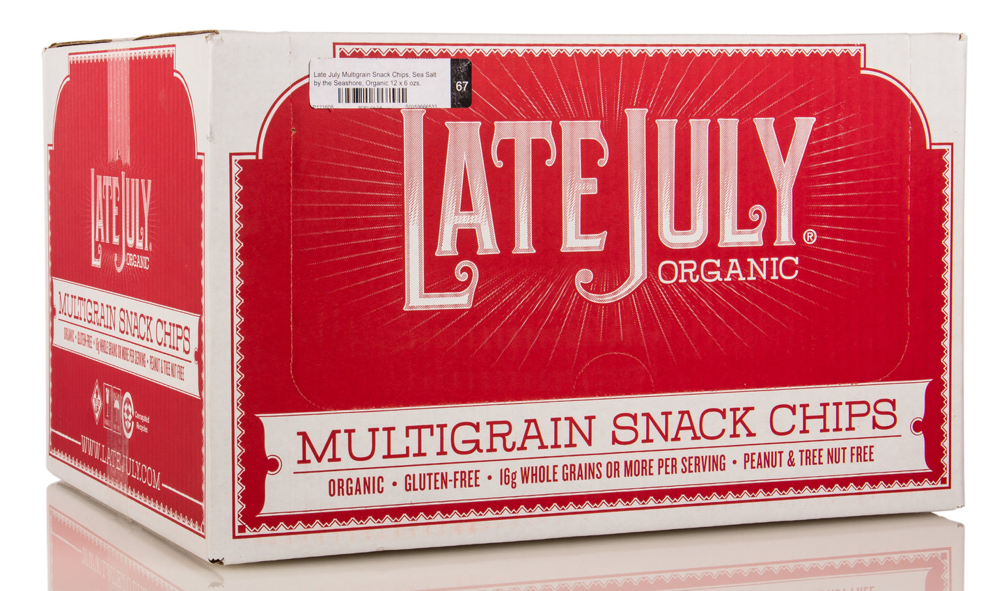 Multigrain Chips, Sea Salt, Organic
