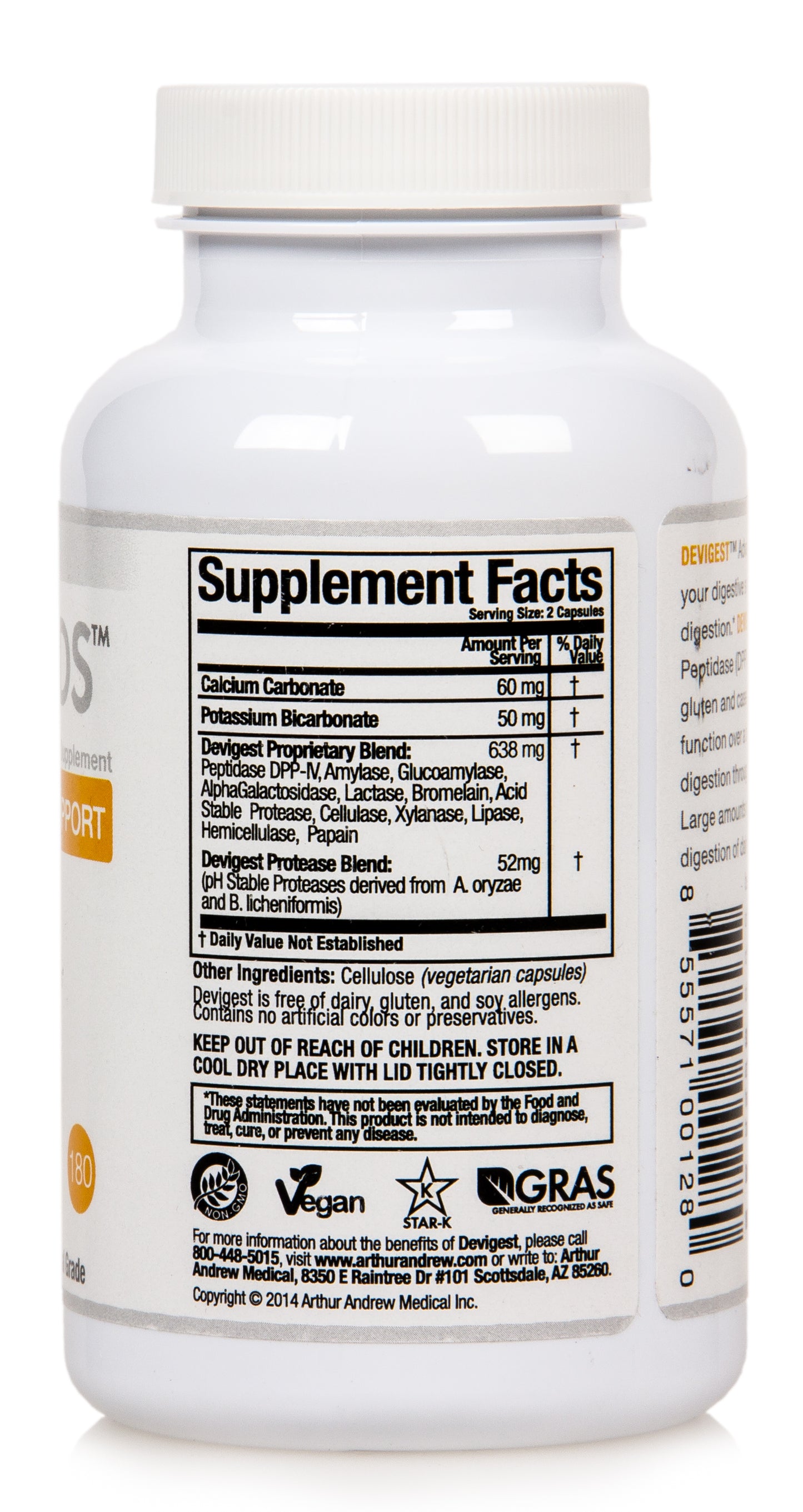 Devigest ADS, Advanced Digestive Support