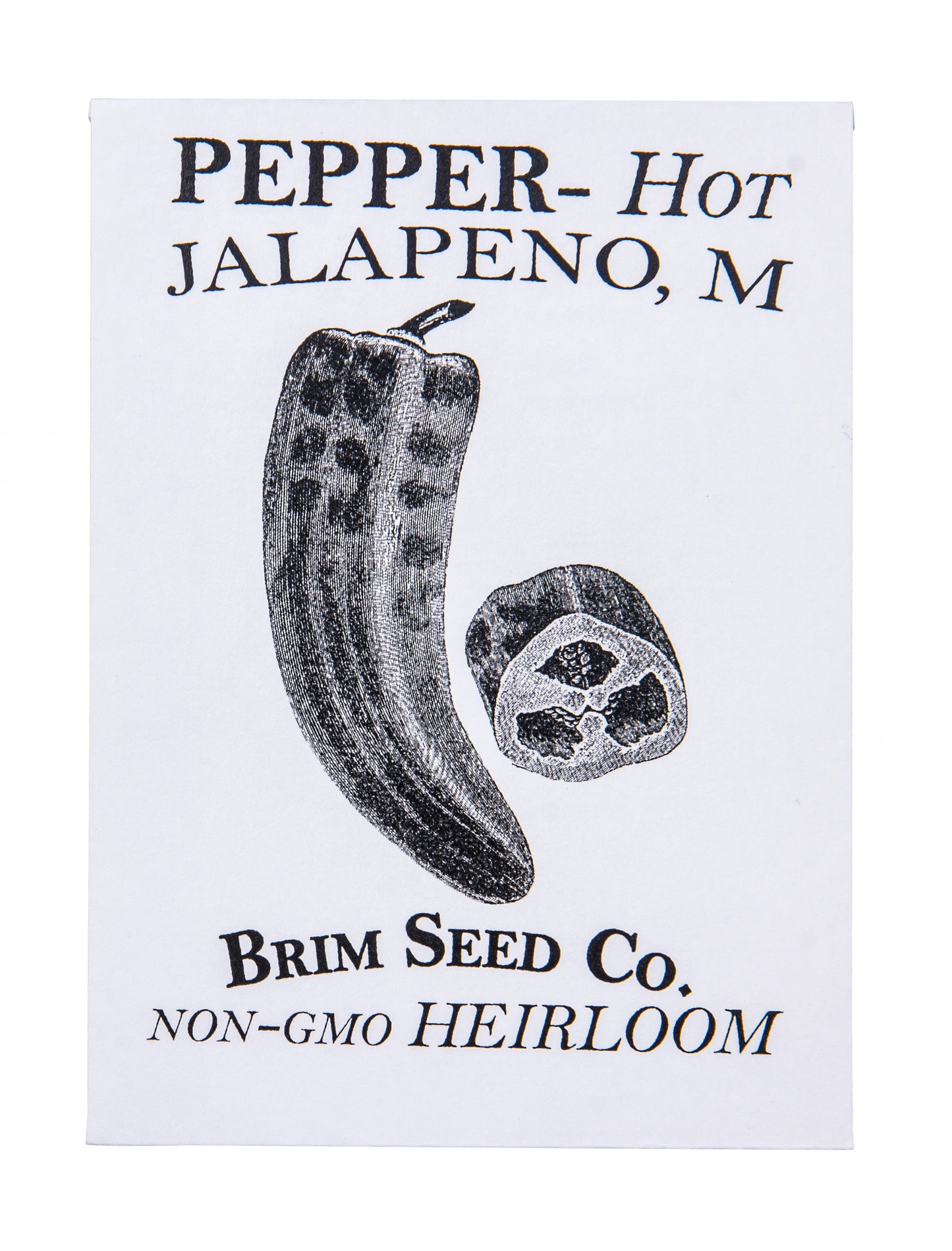 Pepper, Hot Jalapeno M Heirloom Seed