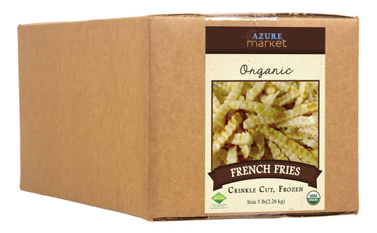 Crinkle Cut French Fries, Frozen, Organic