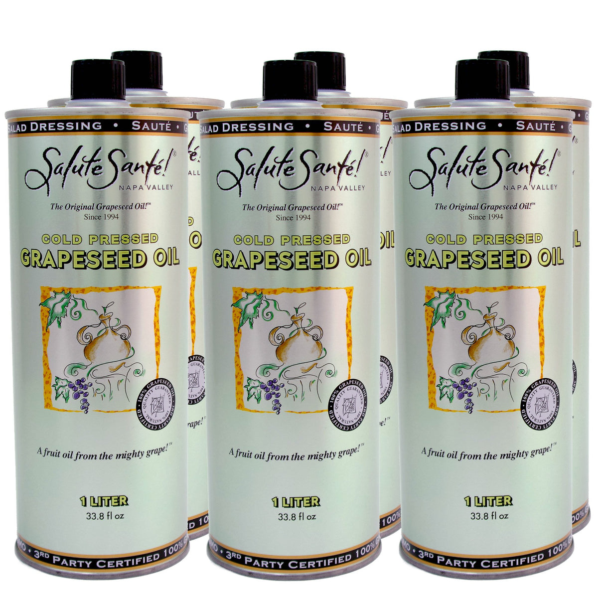Grapeseed Oil, Coldpressed