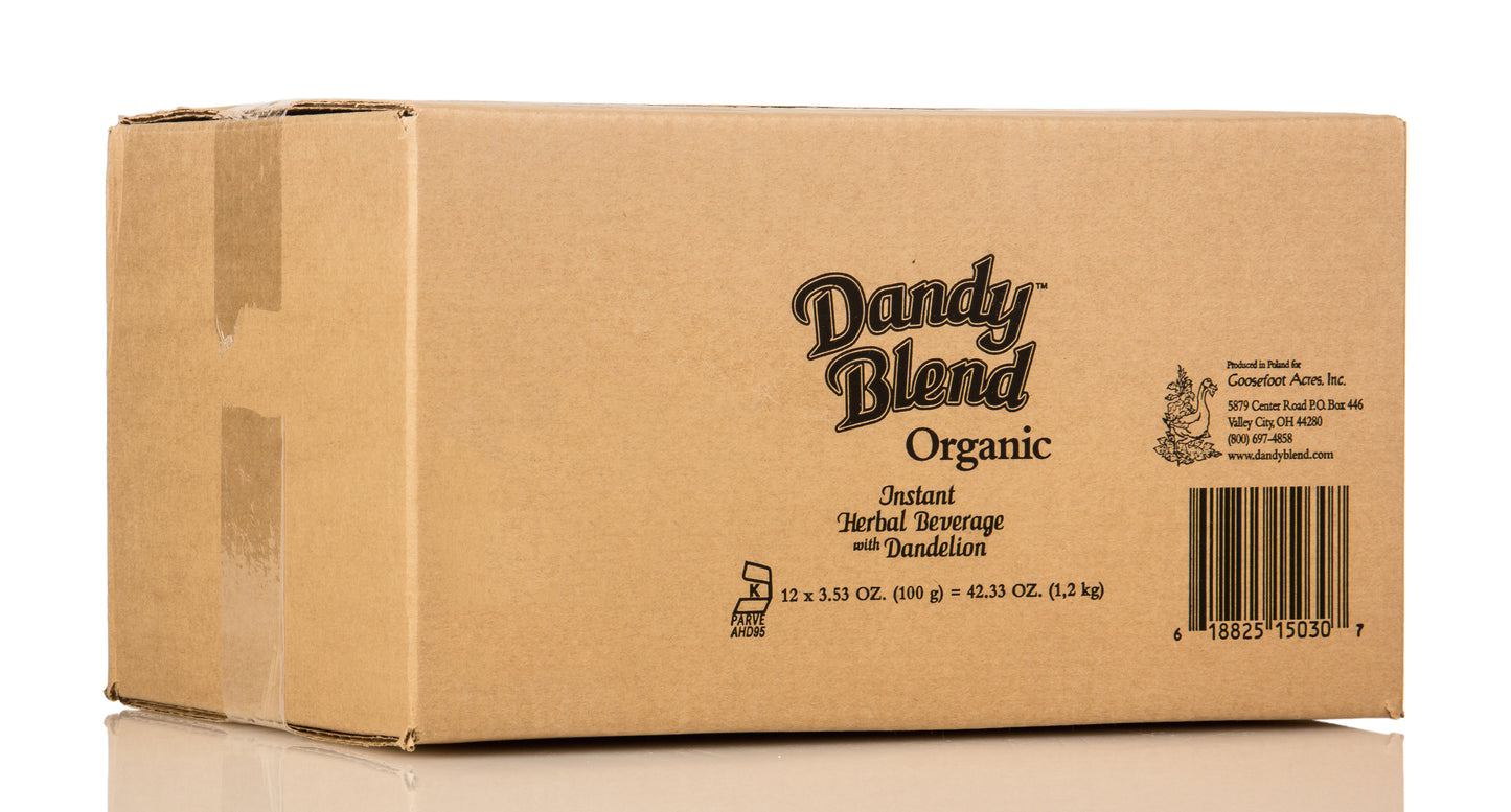 Instant Herbal Coffee Substitute with Dandelion, Organic