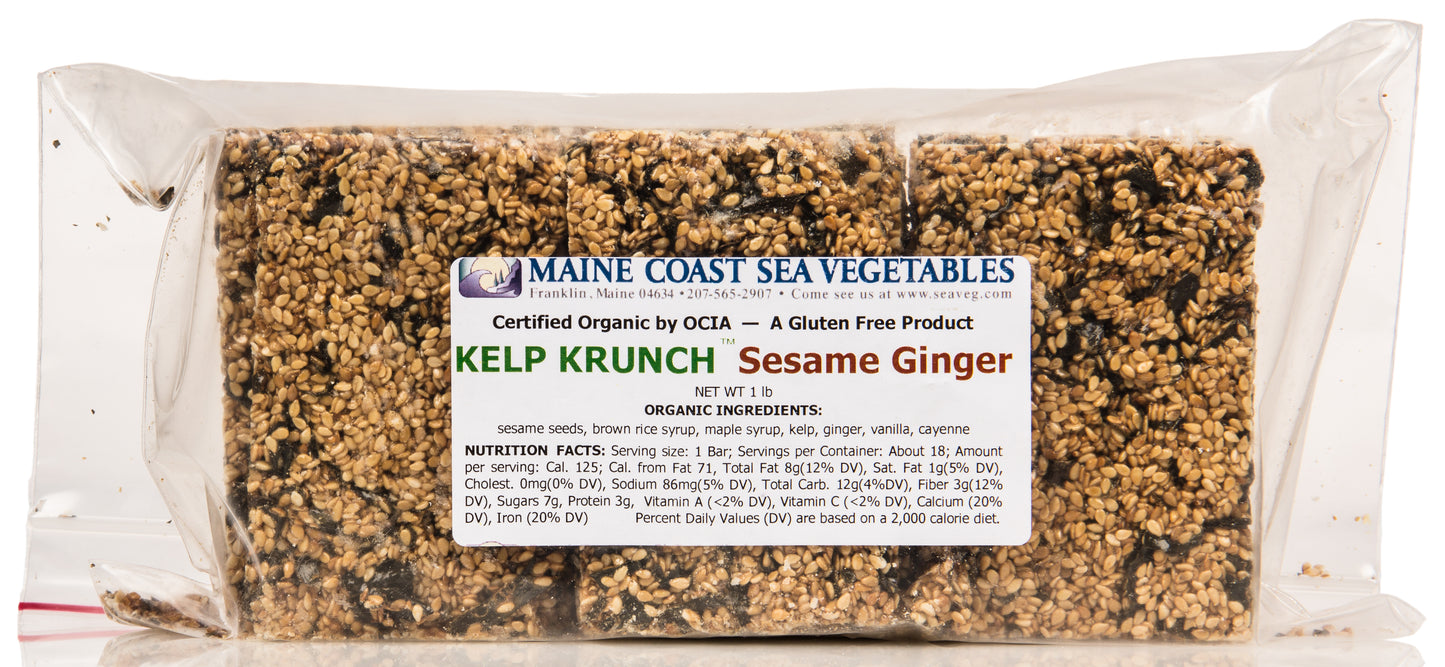 Kelp Krunch Sesame Ginger, Organic