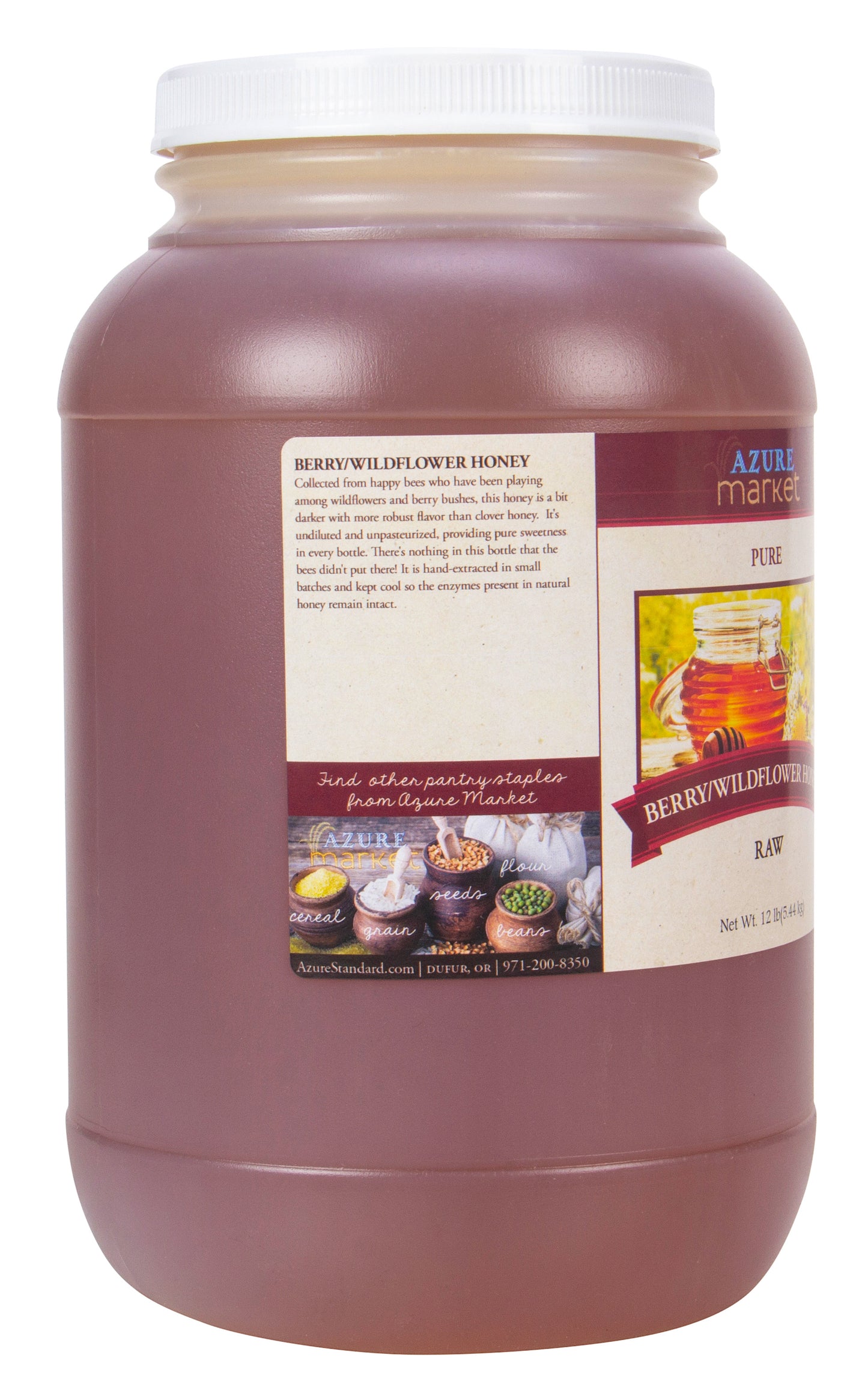 Honey, Raw, Berry/Wildflower