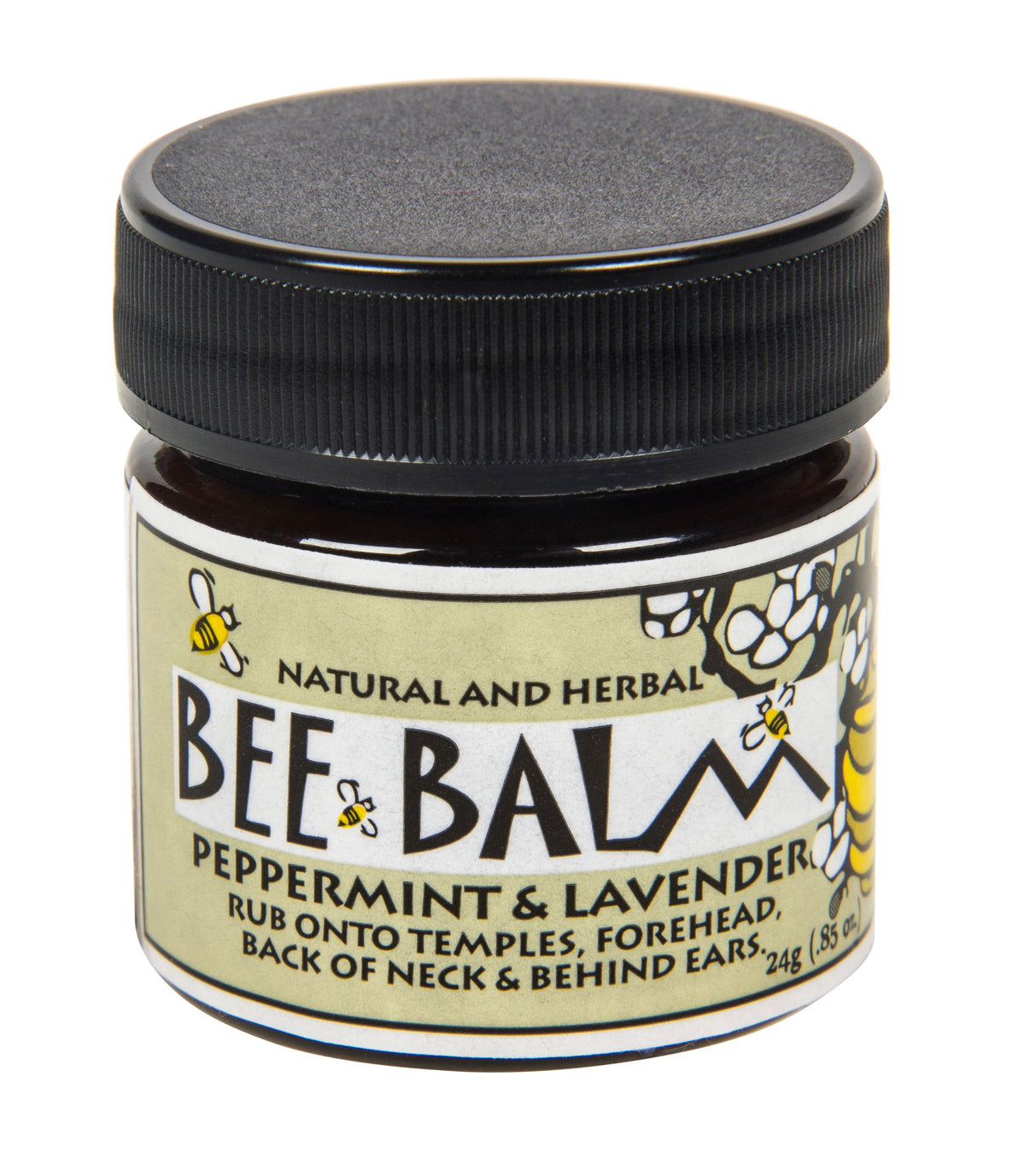 Bee Balm, Temple Rub, Lavender & Peppermint