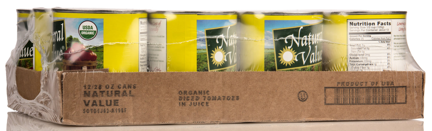 Tomatoes, Diced, Organic