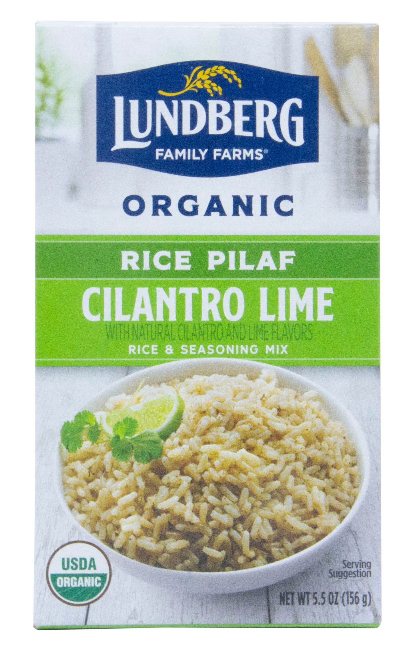 Rice Pilaf, White, Cilantro Lime, Organic