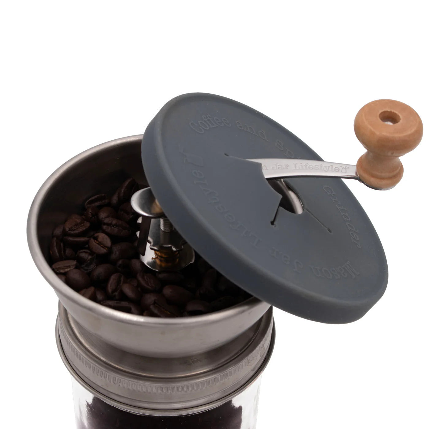 Coffee and Spice Grinder Lid, Wide Mouth