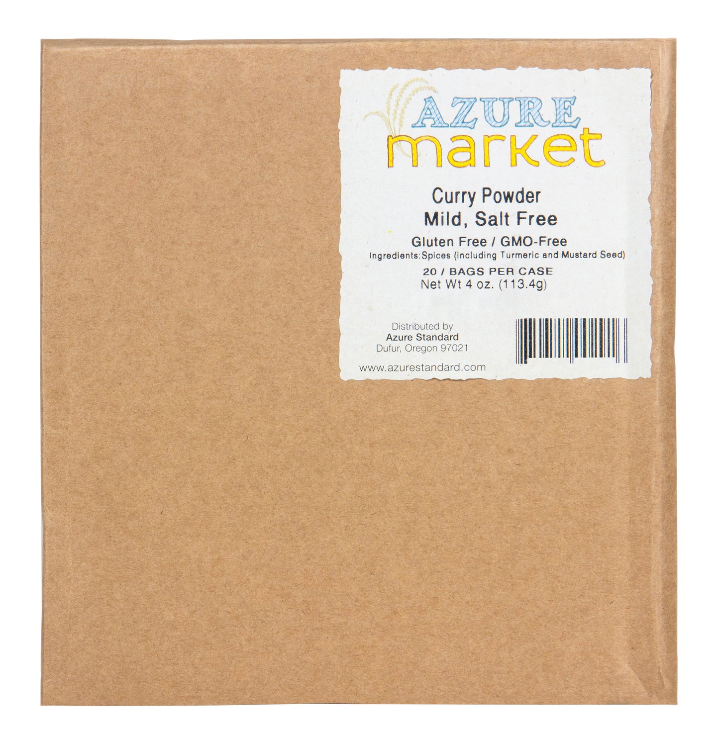 Curry Powder, Mild, Salt Free