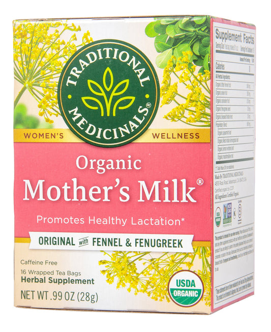 Mothers Milk, Original with Fennel & Fenugreek, Tea, Organic