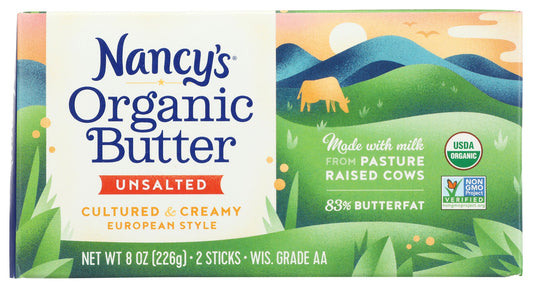 Butter, Unsalted, Organic