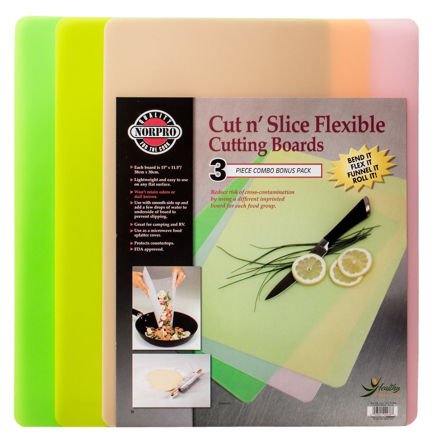 Cut N' Slice Flexible Mats (3 Mats)