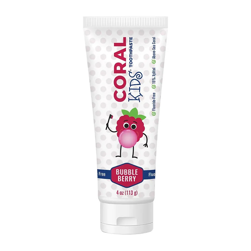 Coral Nano Silver, Toothpaste, BubbleBerry