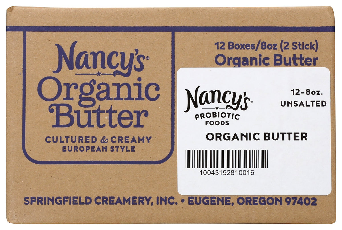 Butter, Unsalted, Organic