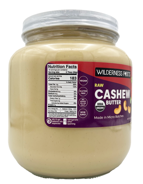 Cashew Butter, Raw, Organic