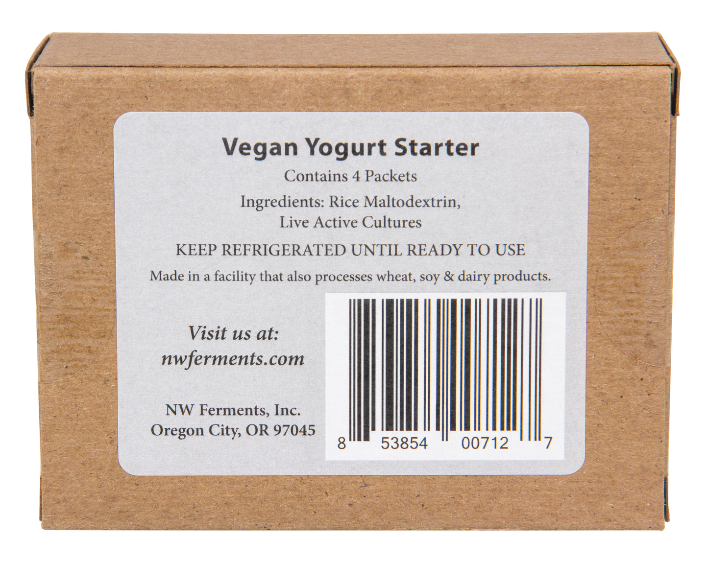 Vegan Yogurt Starter