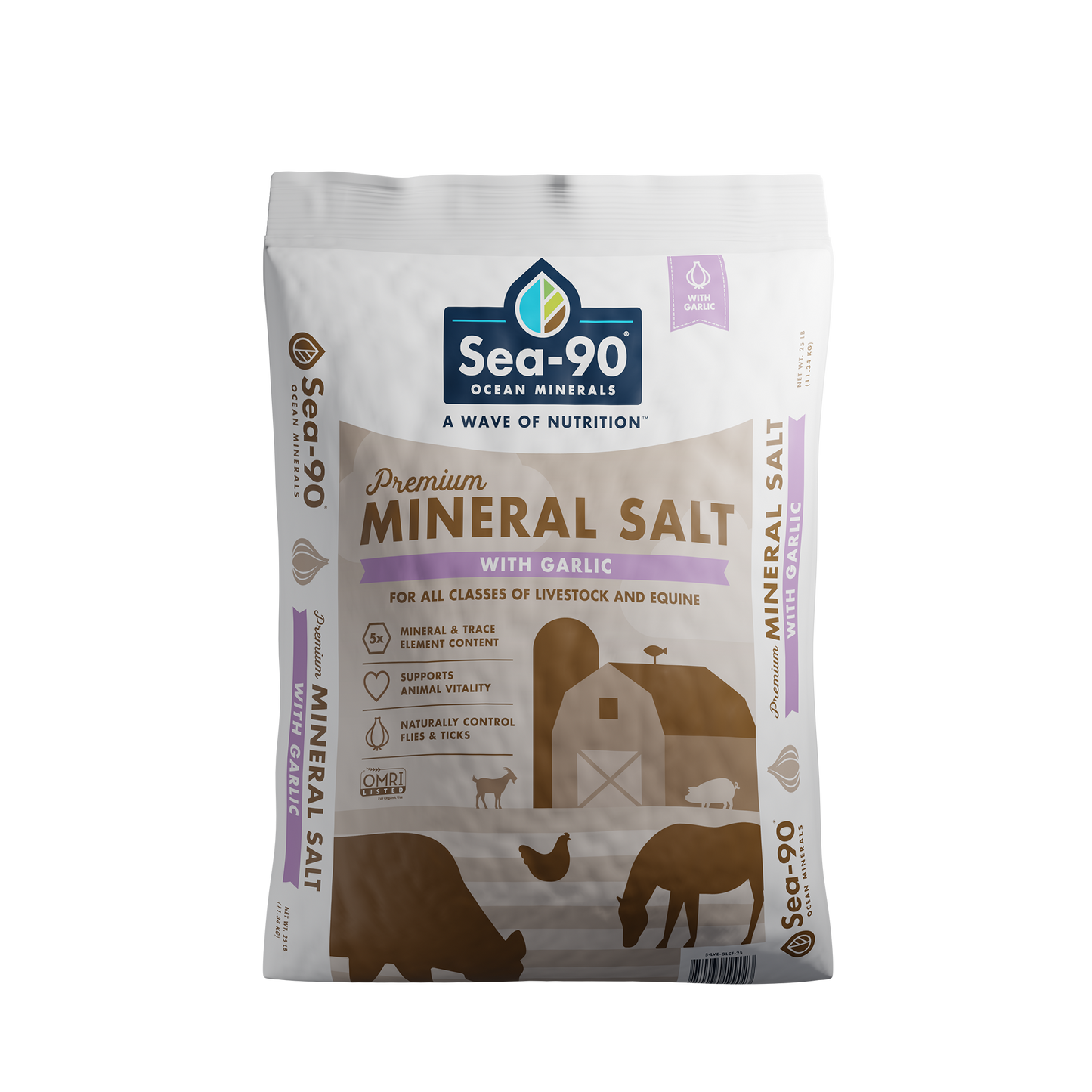 Premium Mineral Salt with Garlic