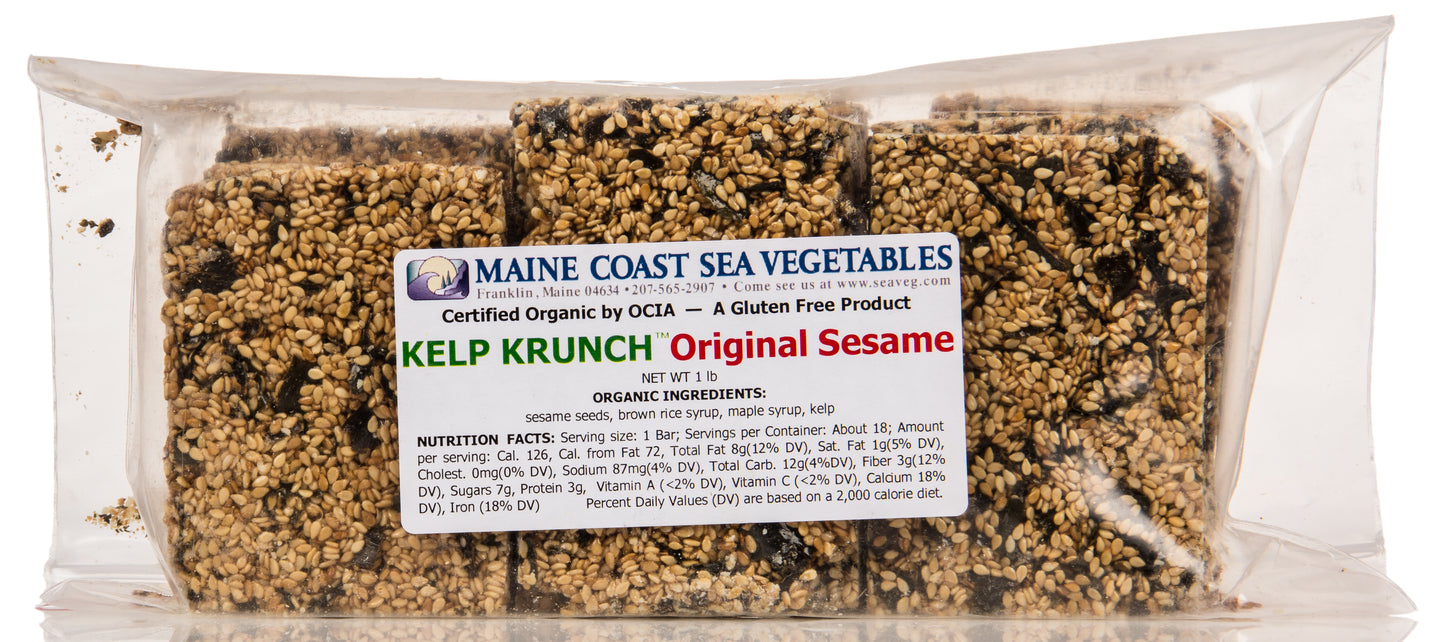 Kelp Krunch, Original Sesame, Organic
