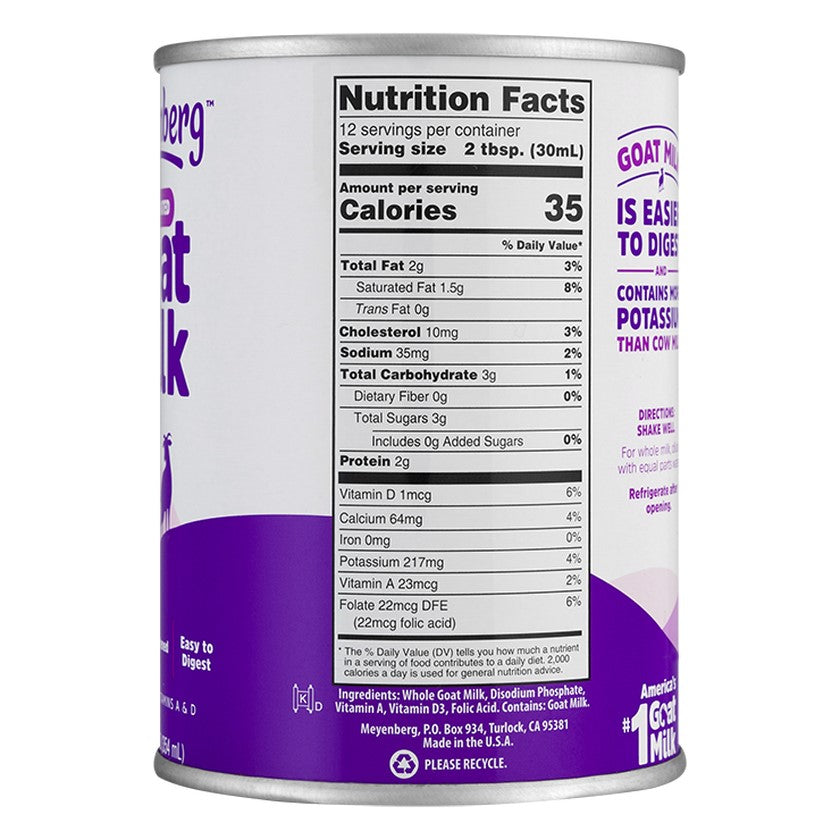 Evaporated Goat Milk
