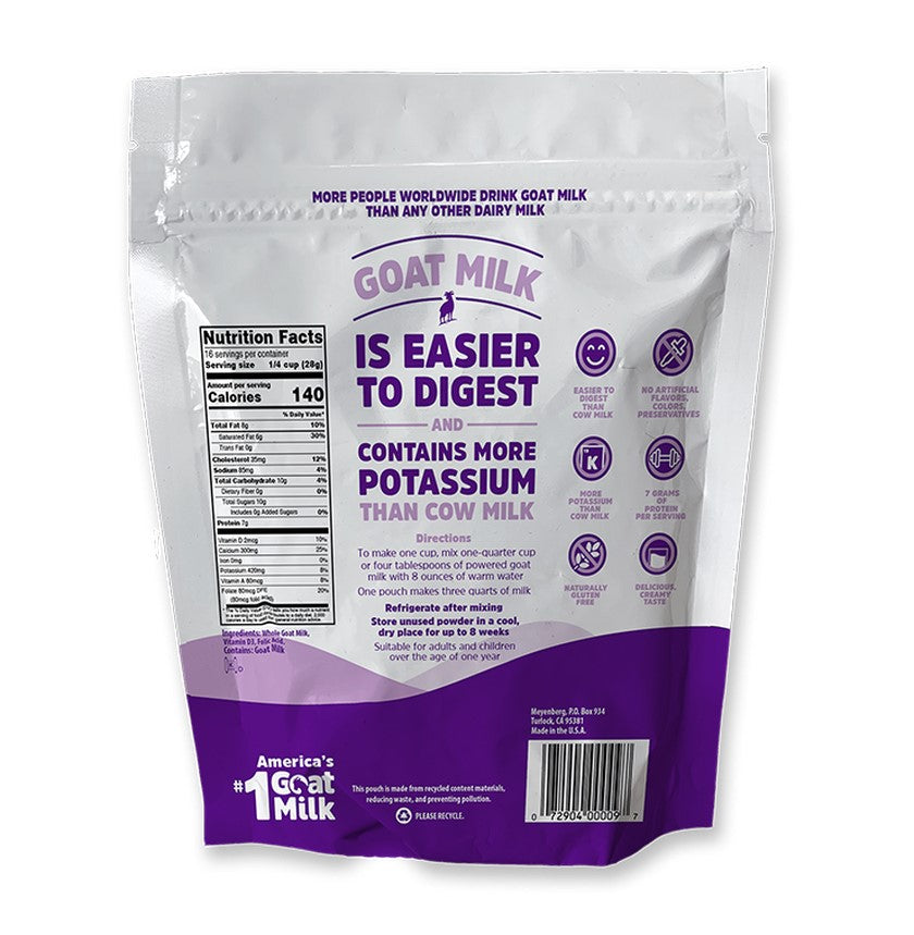 Goat Milk, Whole, Powdered