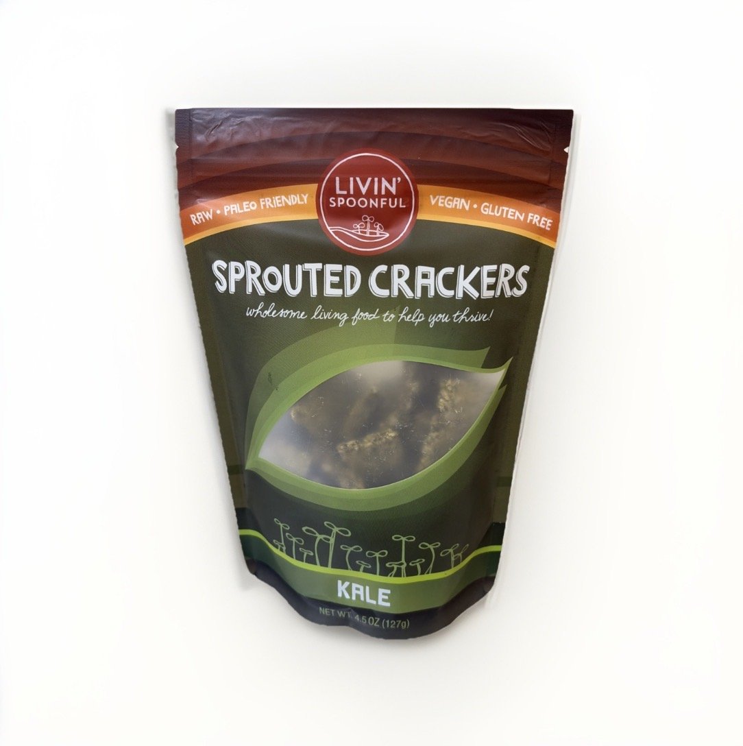 Sprouted Crackers, Kale