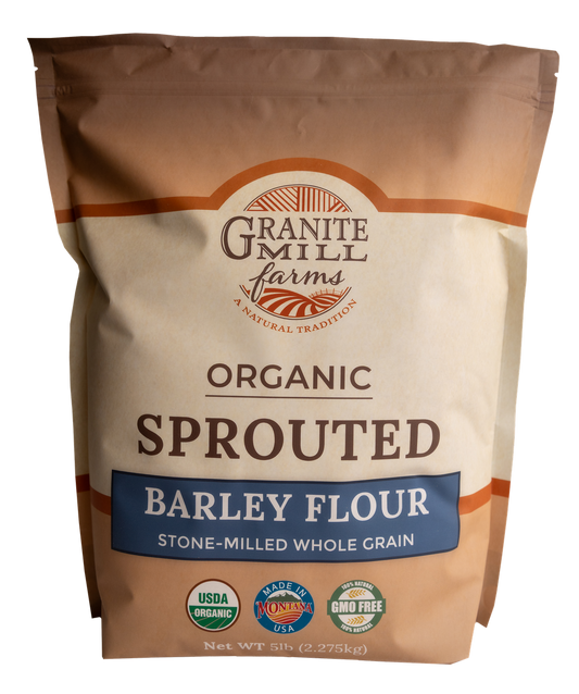 Barley Flour, Sprouted, Organic