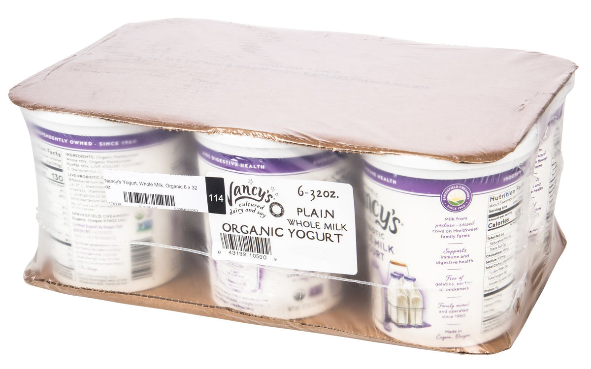 Yogurt, Whole Milk, Organic