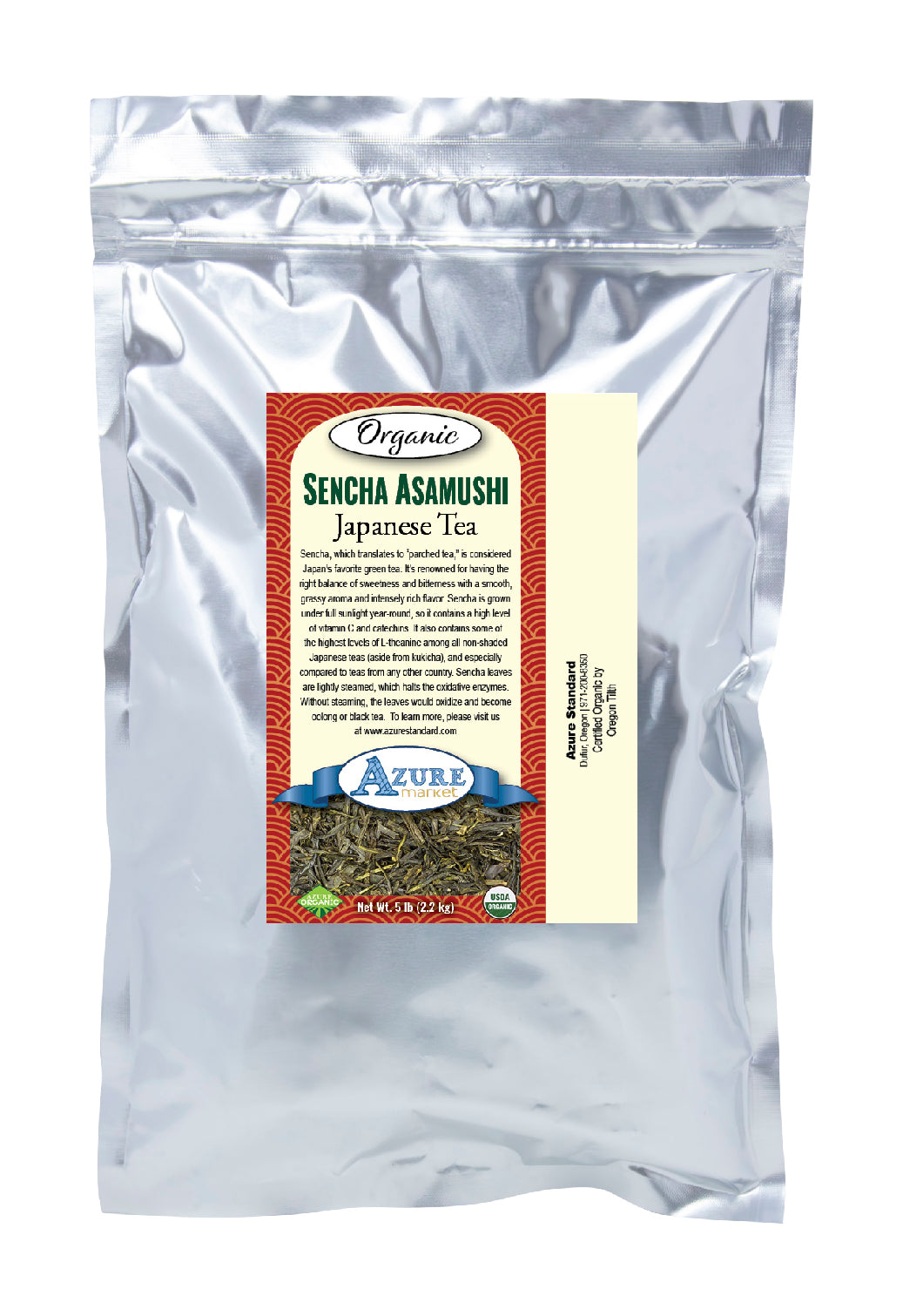 Sencha Asamushi, Organic