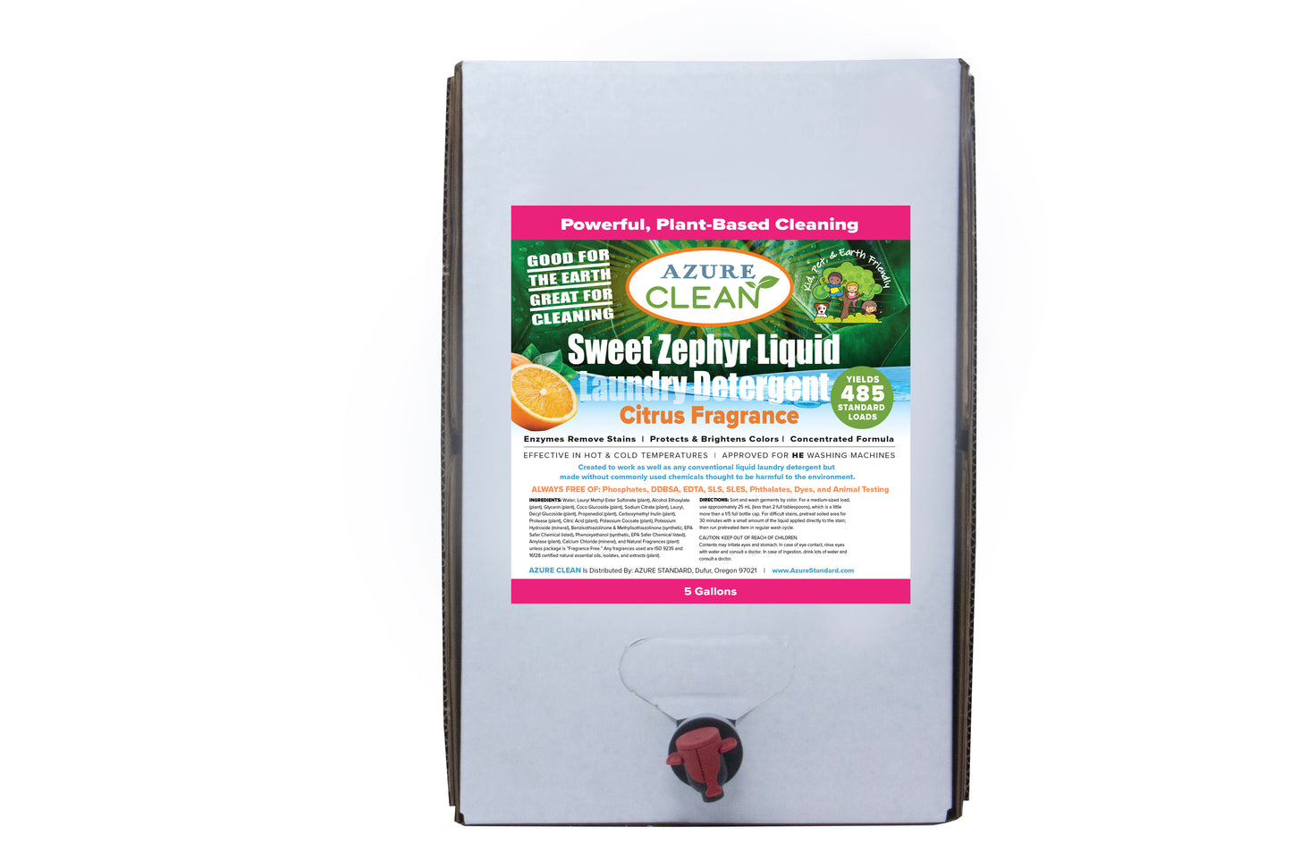 Sweet Zephyr Laundry Liquid (Hot & Cold), Citrus