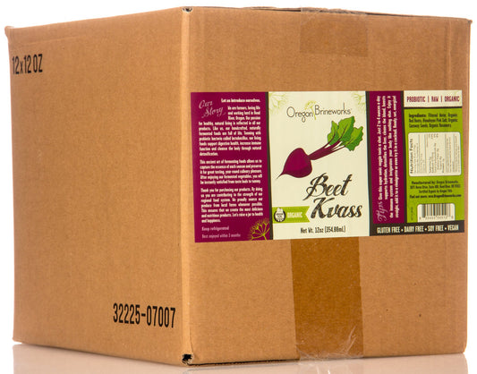 Beet Kvass, Raw, Fermented, Organic