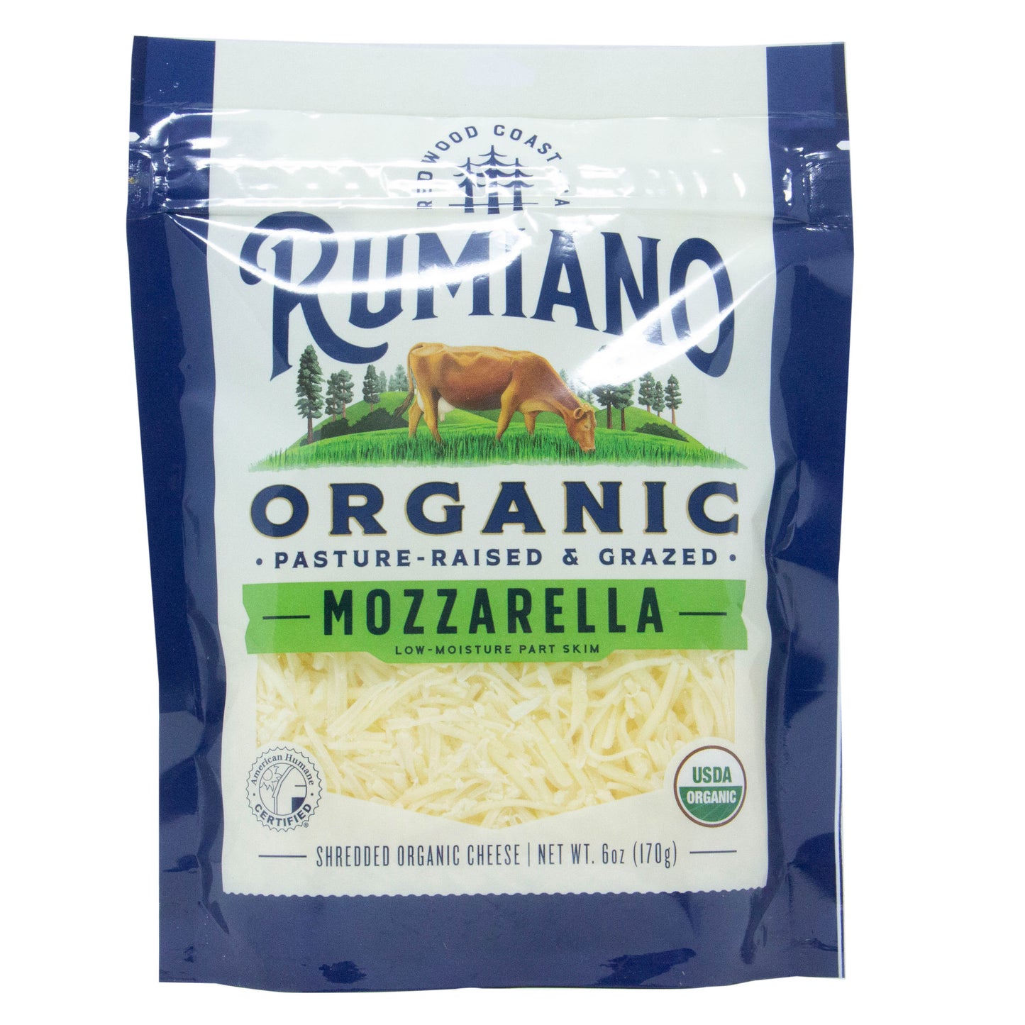 Shredded Mozzarella, Organic