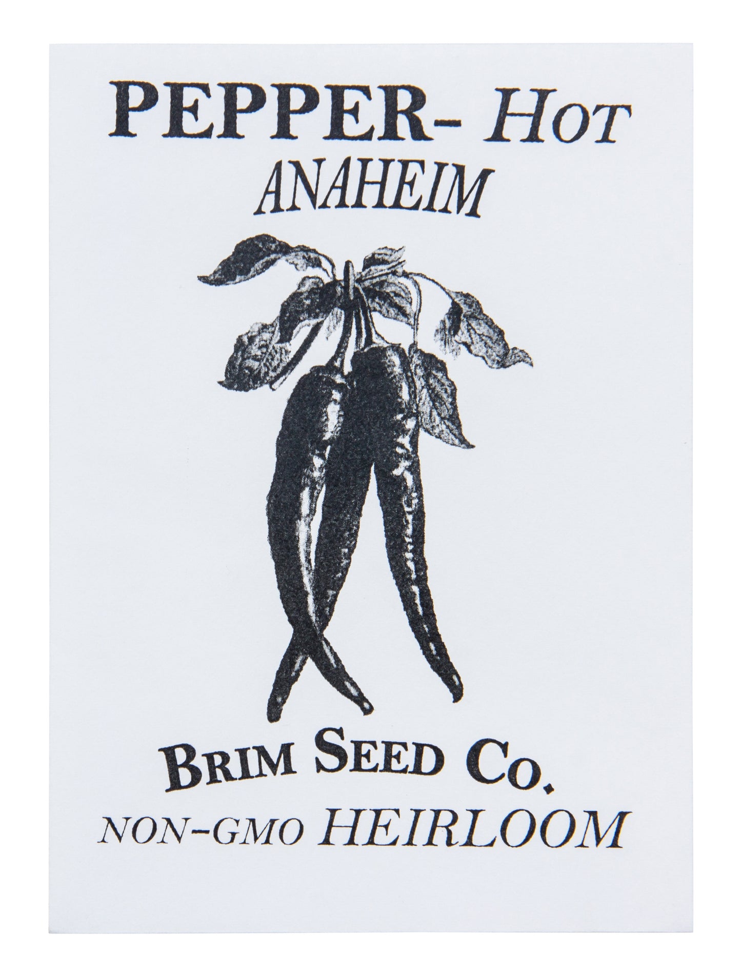 Pepper, Hot Anaheim Chili Heirloom Seed