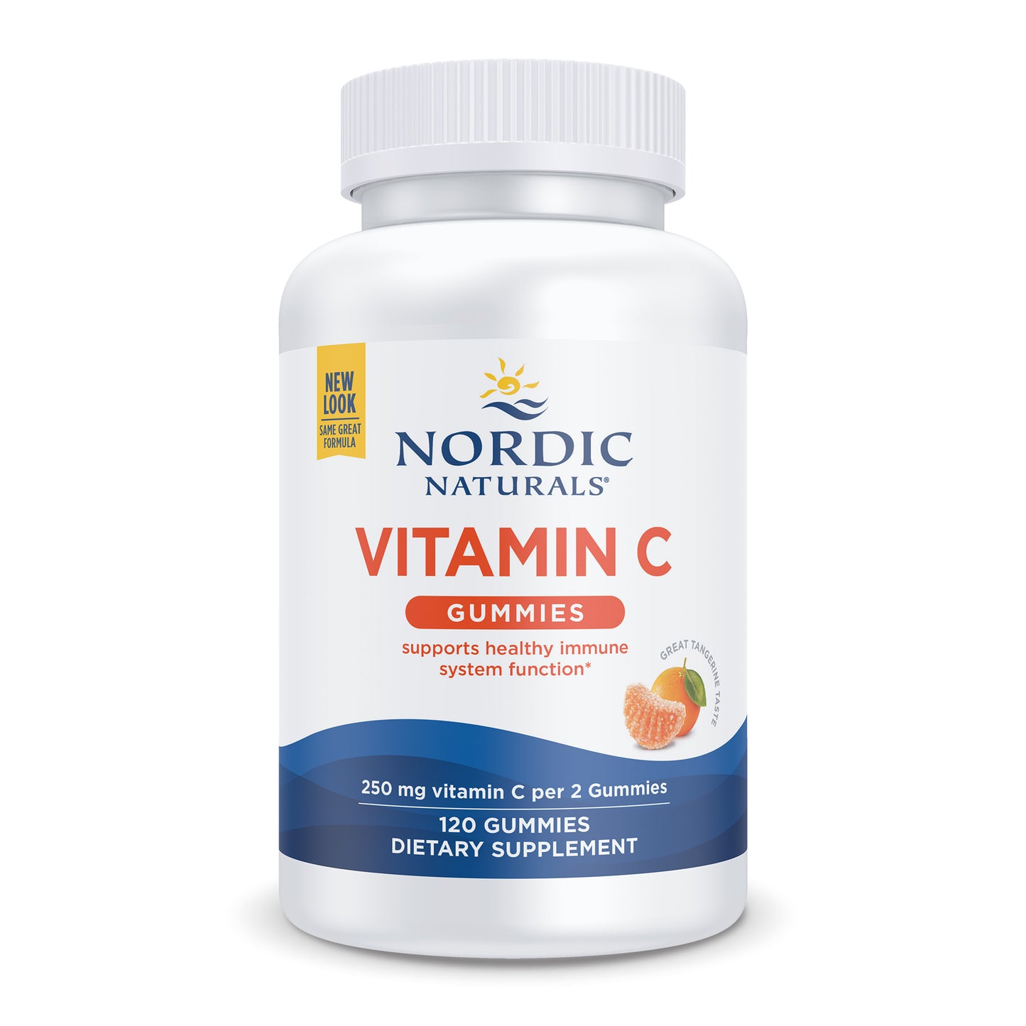 Vitamin C Gummies, Tart Tangerine