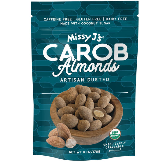 Carob Covered Almonds, Organic