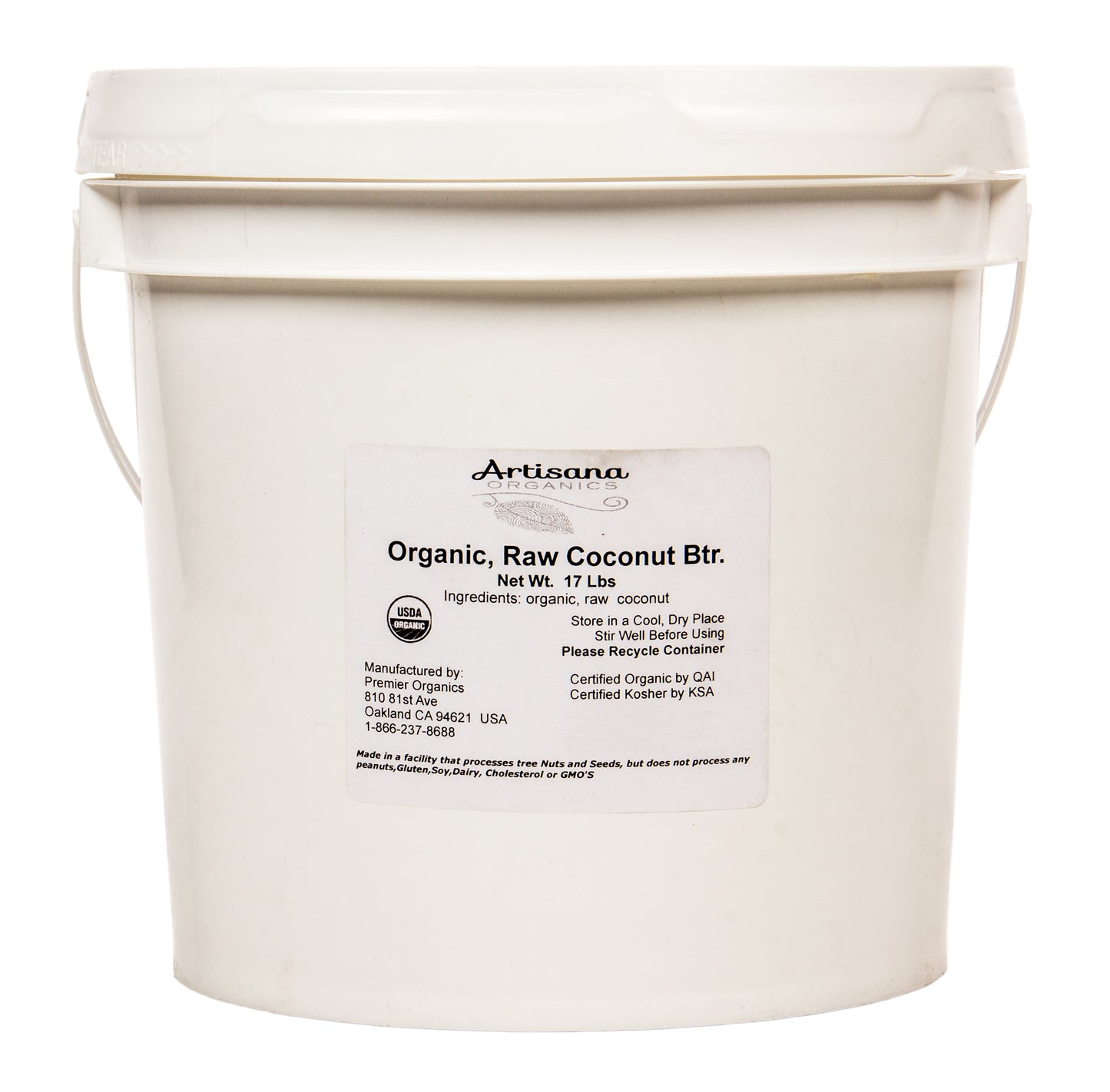 Coconut Butter, Raw, Organic